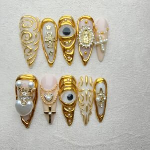 10031 Sacred Gold Rites Nails