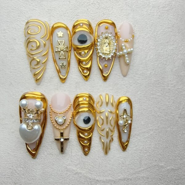 Sacred Gold Rites Nails