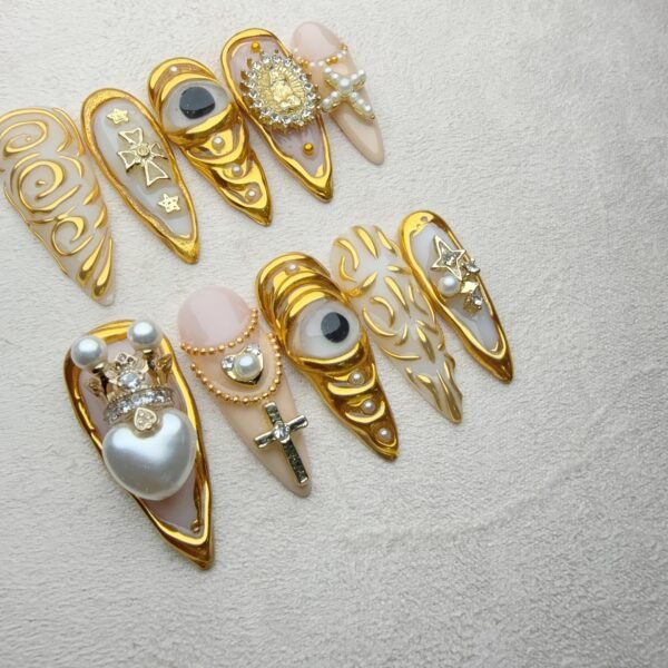 Sacred Gold Rites Nails