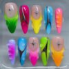 10041 Cyber Candy Starburst Nails