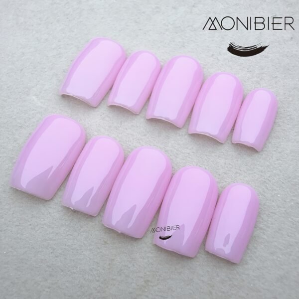 Misty Pink Crystal · Glassy Nude Glow