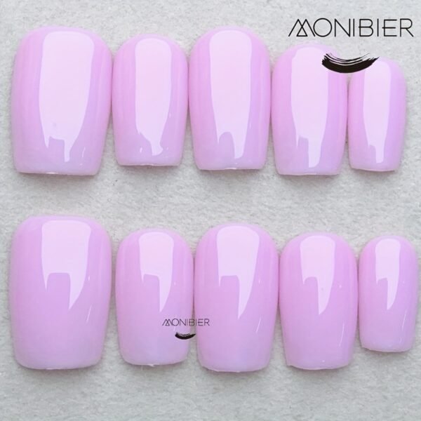 Misty Pink Crystal · Glassy Nude Glow