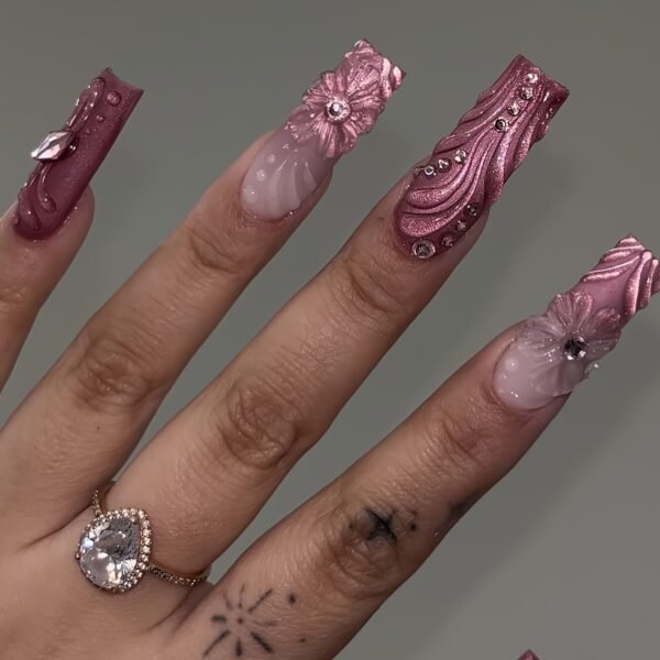 10073 Crimson Violet Emboss · Floral Feast Chronicle