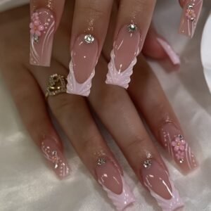 Pink-Nude Floral Carving · Sweet-Luxury Whisper