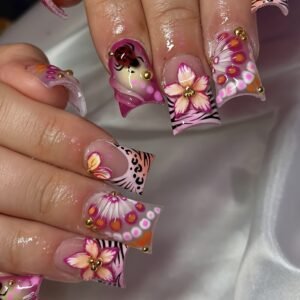 10117 Pink Butterfly Edgy Rhyme