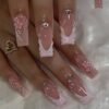 10138 Pink Luxury Embossed Floral