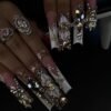 Gold Religious Luxury Art Nails