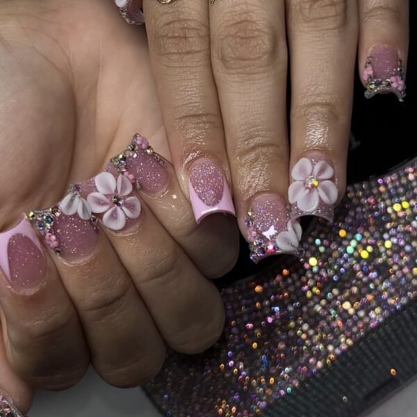 Pink Dream Floral Luxury Art