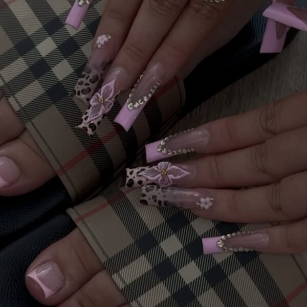 Leopard Floral Cool Luxury Art