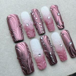 Purple Carved Luxury Rhyme