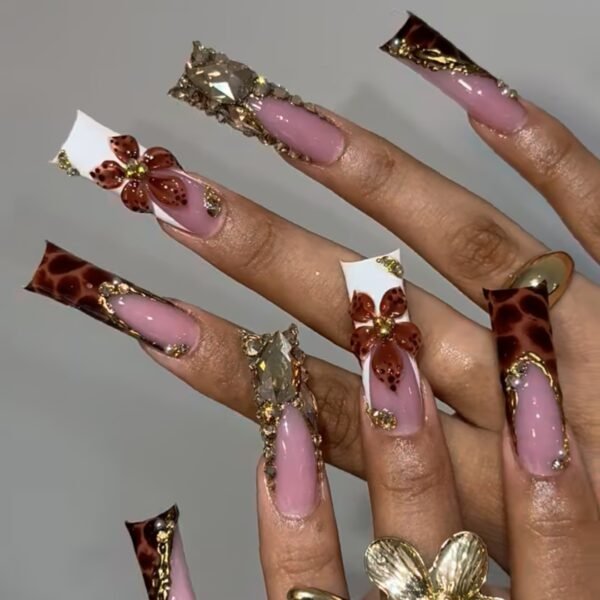 Brown Pink Golden Luxe Realm