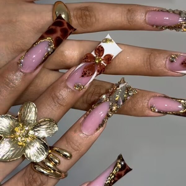 Brown Pink Golden Luxe Realm