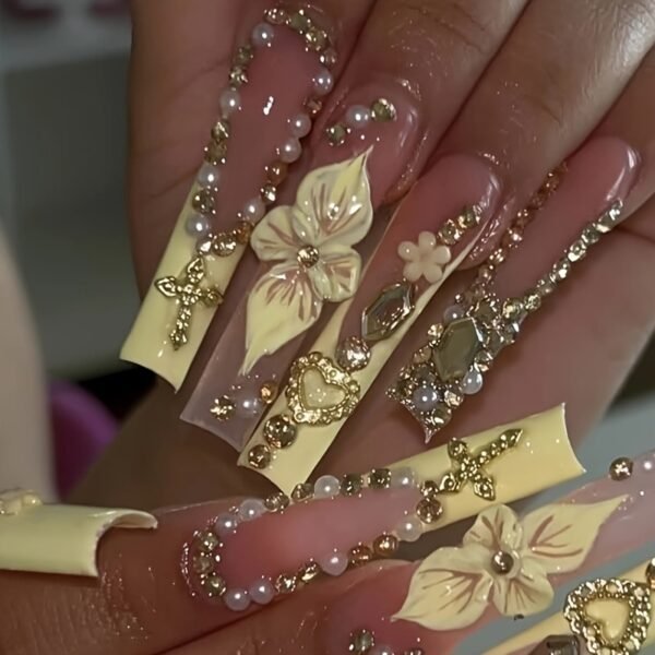 Golden Elegant Floral Rhyme