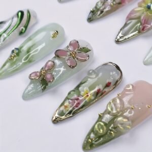 Green Rhyme Floral Realm