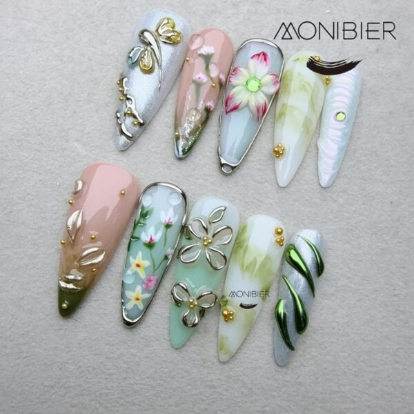 Green Rhyme Floral Realm